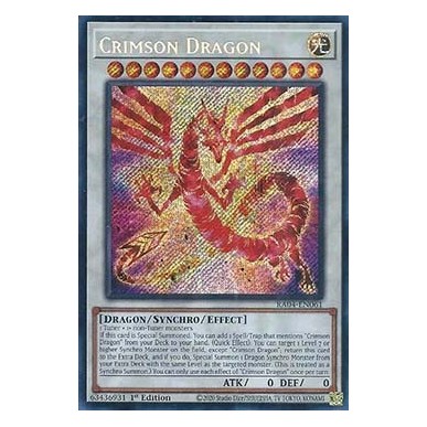 Crimson Dragon (V.3 - Secret Rare)
