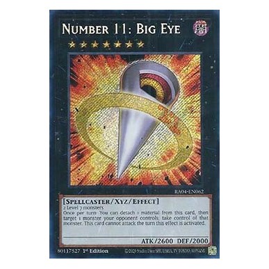 Number 11: Big Eye (V.3 - Secret Rare)