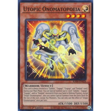 Utopic Onomatopoeia (V.1 - Super Rare)