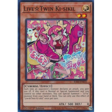 Live☆Twin Ki-sikil (V.1 - Super Rare)