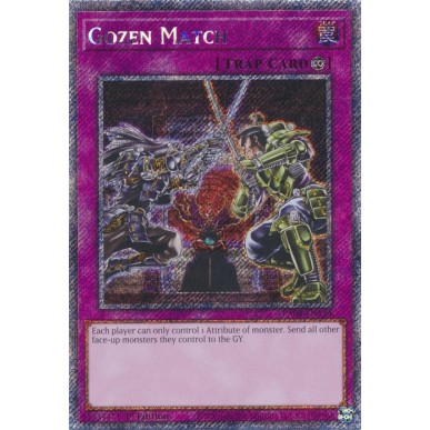 Gozen Match (V.2 - Platinum Secret Rare)