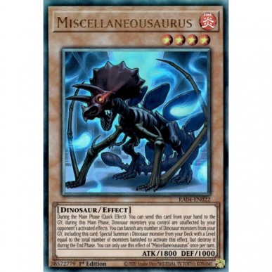 Miscellaneousaurus (V.4 - Ultimate Rare)