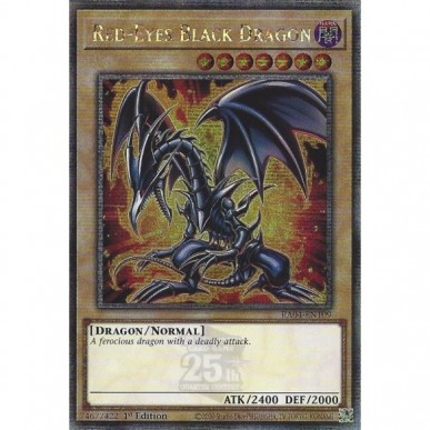 Drago Nero Occhi Rossi (V.2 - Quarter...