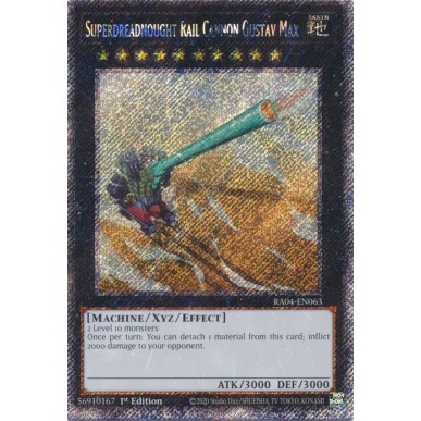 Superdreadnought Rail Cannon Gustav...