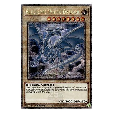 Drago Bianco Occhi Blu (V.3 - Quarter...