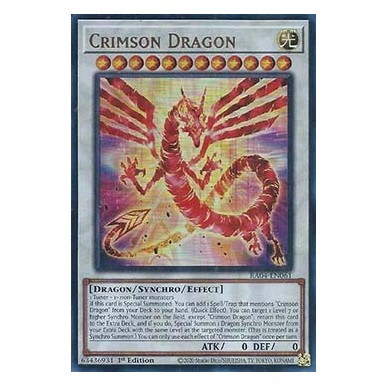 Drago Cremisi (V.2 - Ultra Rare)