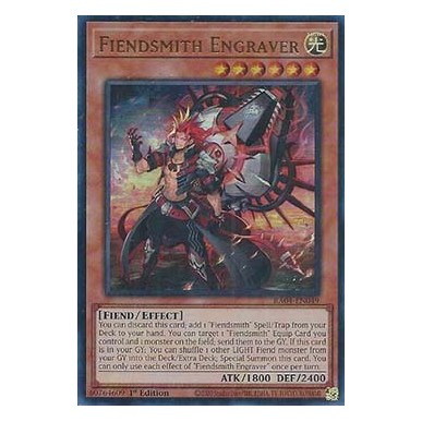 Fiendsmith Engraver (V.2 - Ultra Rare)