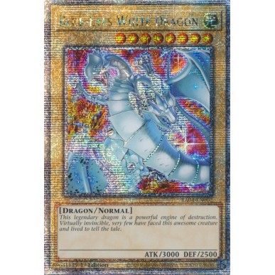 Drago Bianco Occhi Blu (V.1 - Quarter...