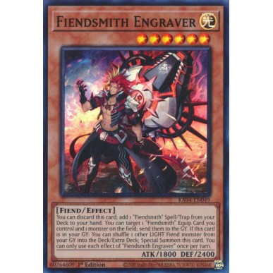 Fiendsmith Engraver (V.1 - Super Rare)