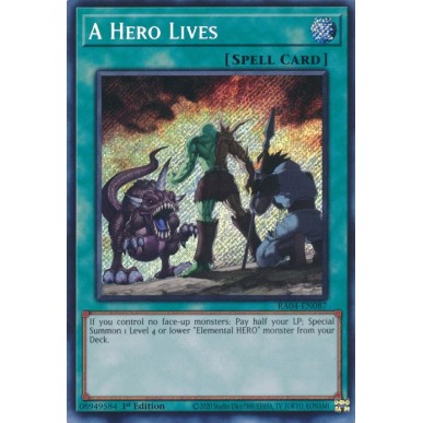 A Hero Lives (V.3 - Secret Rare)