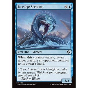 Serpe Cresta Gelata