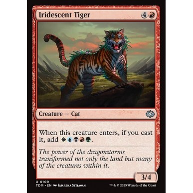 Tigre Iridescente