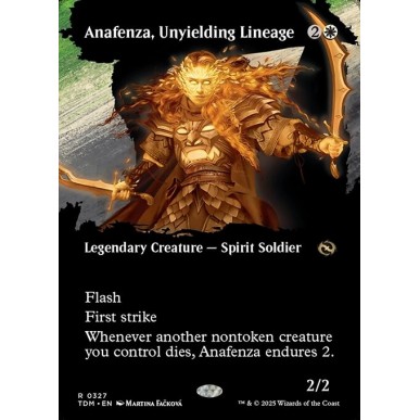 Anafenza, Progenie Inflessibile