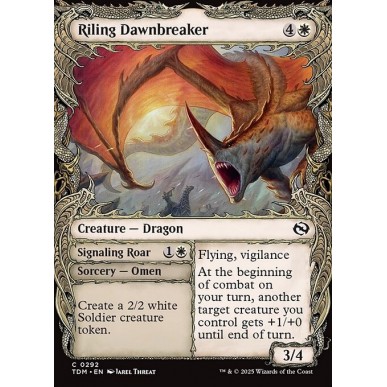 Riling Dawnbreaker // Ruggito...