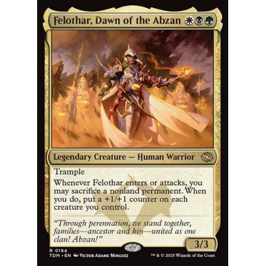 Felothar, Alba degli Abzan