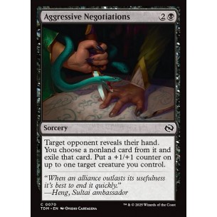 Aggressive Negotiations