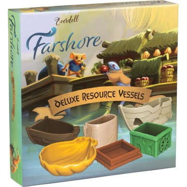 Everdell Farshore - Deluxe Resource Vessels (Accessorio)