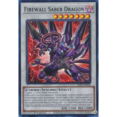 Firewall Saber Dragon