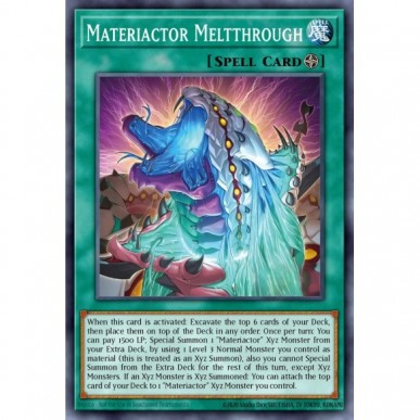 Materiactor Meltthrough