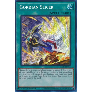 Gordian Slicer (V.1 - Secret Rare)