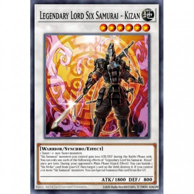 Legendary Lord Six Samurai - Kizan