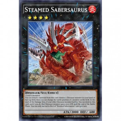 Steamed Sabersaurus