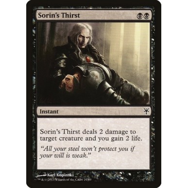 Sorin's Thirst