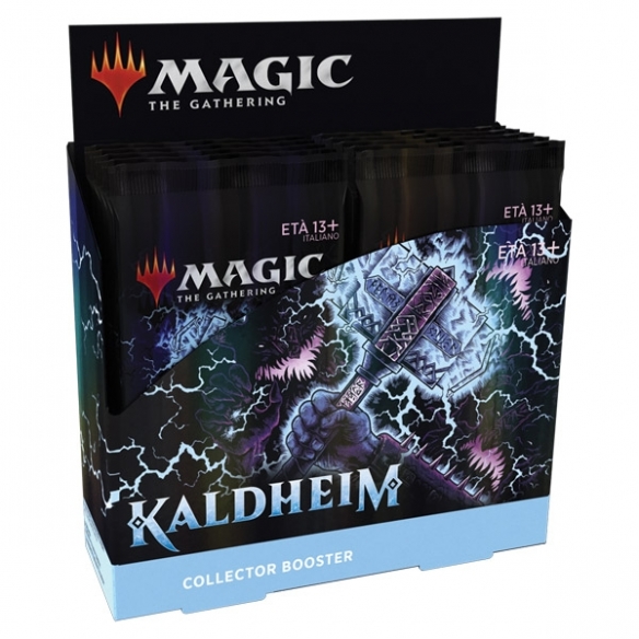Kaldheim - Collector Booster Display da 12 Buste (ENG) Box di Espansione Magic: The Gathering