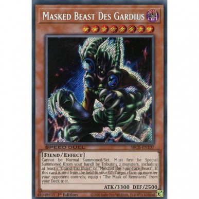 Des Gardius, la Bestia Mascherata...