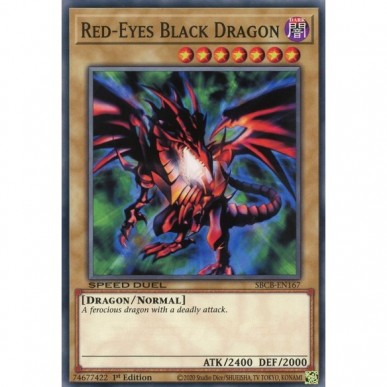 Drago Nero Occhi Rossi (V.1 - Common)