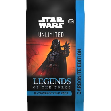 Star Wars: Unlimited - Legends of the Force - Carbonite Edition - Booster Pack da 16 Carte (ENG)