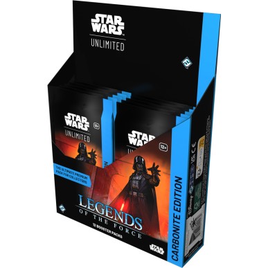 Star Wars: Unlimited - Legends of the Force - Carbonite Edition - Display da 12 Buste (ENG)