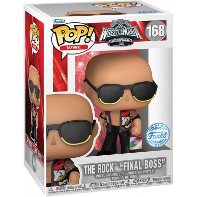 Funko Pop WWE 168 - The Rock "Final Boss" - WrestleMania XL (Special Edition)