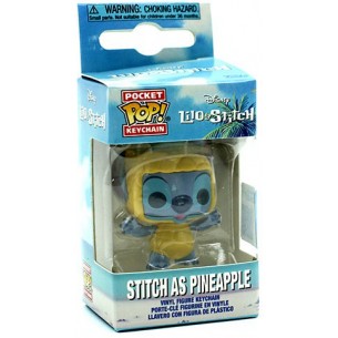 Funko Pop Keychain - Stitch as Pineapple - Lilo & Stitch
