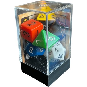 Chessex - Set 7 Dadi - Nostalgia Opaque GM and Beginner Player 2