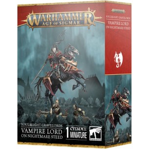 Soulblight Gravelords - Vampire Lord on Nightmare Steed
