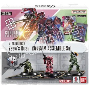 Gundam Card Game - Zeon's Rush ST03A - Assemble Starter Deck (ENG)
