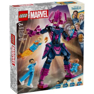 LEGO Marvel - 76316 - Fantastici Quattro contro Personaggio Costruibile di Galactus