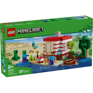 LEGO Minecraft - 21275 - Casa nella Giungla Esplosiva