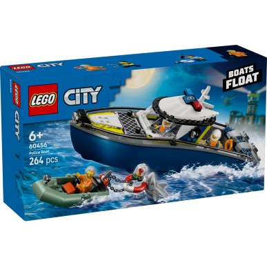 LEGO City - 60456 - Inseguimento del Motoscafo della Polizia