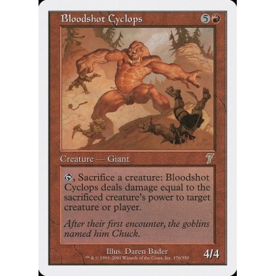 Bloodshot Cyclops