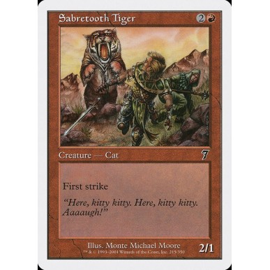 Sabretooth Tiger