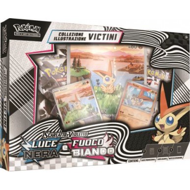 Scarlatto & Violetto: Luce Nera & Fuoco Bianco - Victini - Collezione Illustrazione (ITA)