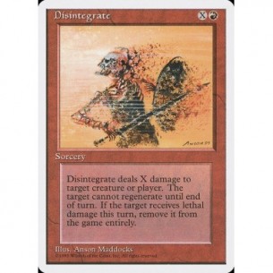 Disintegrate