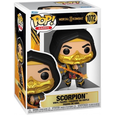 Funko Pop Games 1072 - Scorpion - Mortal Kombat 11