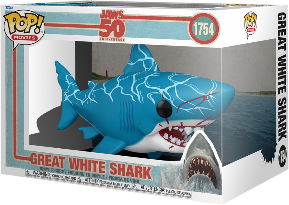 Funko - Great White Shark - Jaws 50th Anniversary | Fantàsia