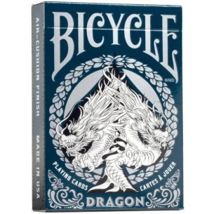 Carte da Poker - Bicycle Blue Dragon