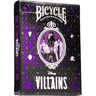 Carte da Poker - Bicycle Disney Villains (Viola)