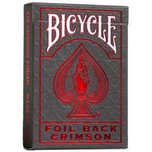 Carte da Poker - Bicycle Metalluxe Crimson