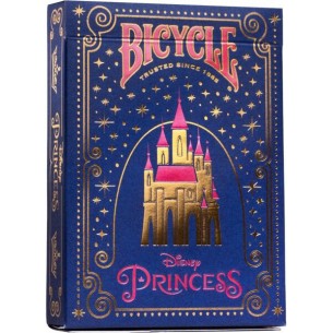 Carte da Poker - Bicycle Disney Princess (Blu)